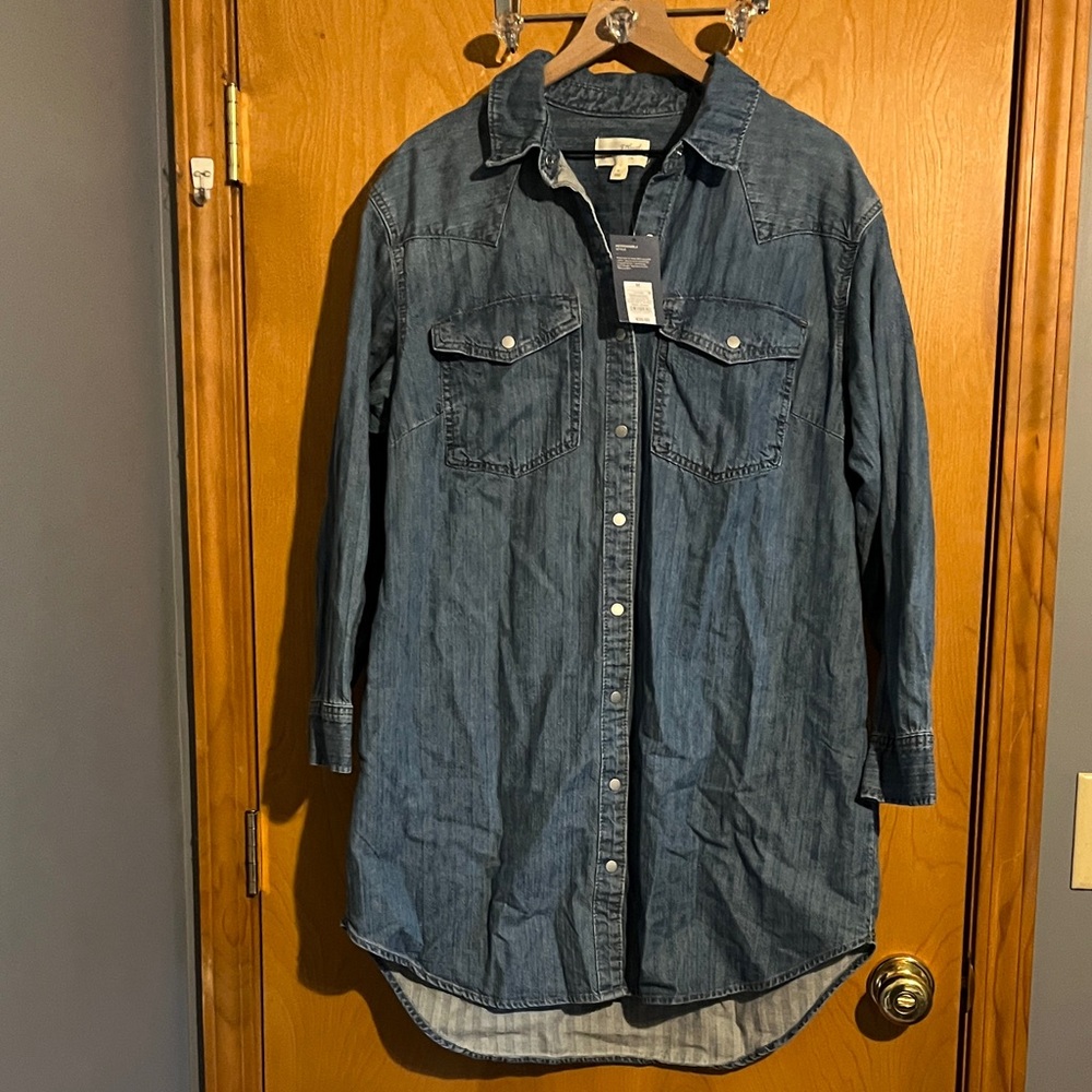 Denim dress